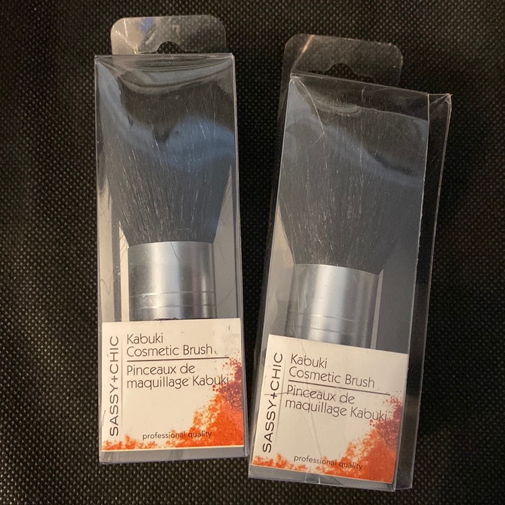 Kabuki cosmetic brushes - New, never used - 2